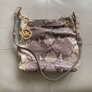 Michael Kors snakeskin bag brand new